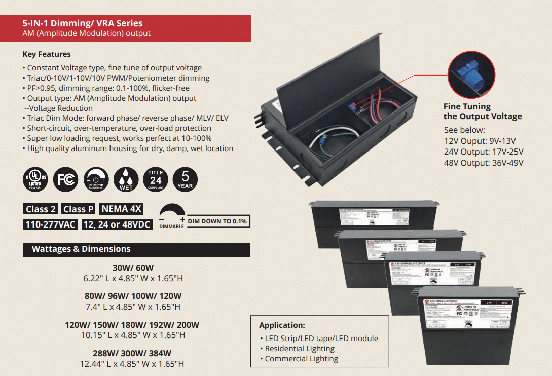 TRIAC/0-10V Dimmable Power Supply - Demi VRA Series Adjustable Output Voltage Product Application Scenarios(pic1) VRA-tuya.png