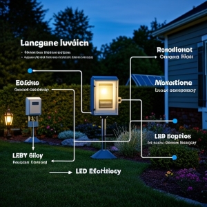 Step into Landscape Light Power Supply and delve into the energy source of landscape lighting